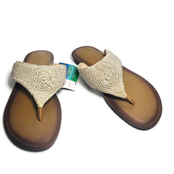 skechers crochet sandals